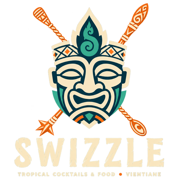 Swizzle · Tropical Cocktails & Food · Vientiane